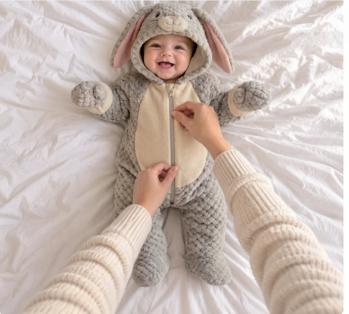 Zıpzıp Bebek - Peluş Bebek Tulumu